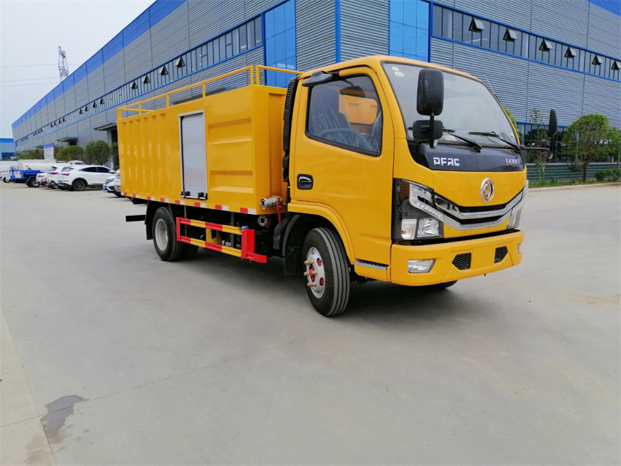 污水處理車-程力國六單疊螺機(jī)污水處理車干濕分離廠家價格