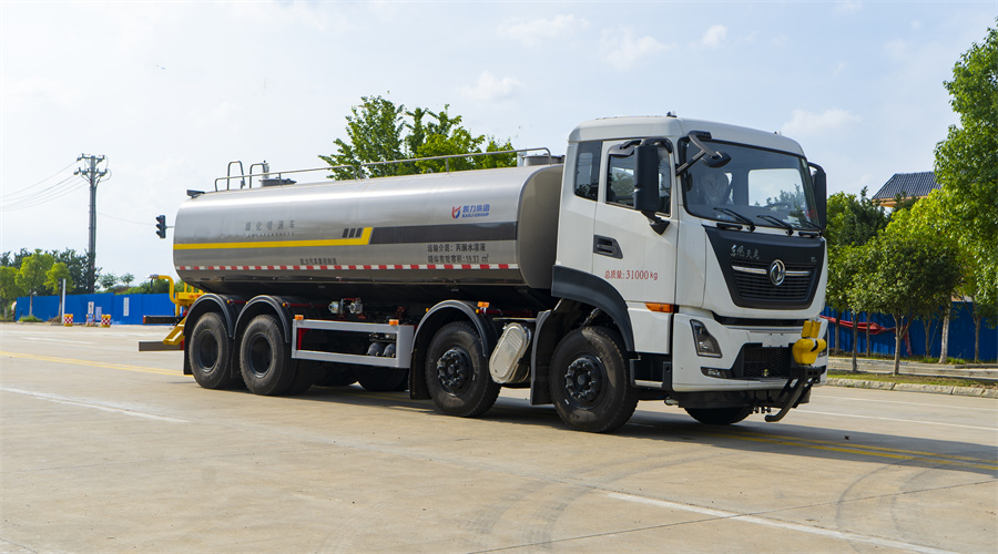 25方 21噸東風(fēng)天龍前四后八灑水車(chē) 凱力做工