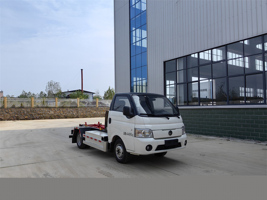 3方4.5噸 新能源純電動藍牌勾臂垃圾車  壹為